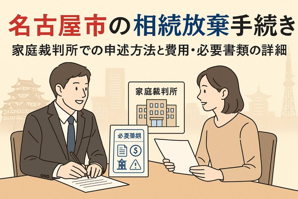 名古屋市で相続放棄の手続きを徹底解説｜家庭裁判所申述方法と費用・必要書類まとめ | メディア | 名古屋のいまり司法書士事務所