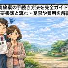 相続放棄の手続き方法を完全ガイド！必要書類と流れ・期限や費用を解説